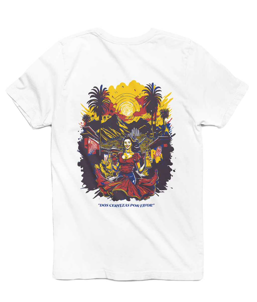 Colombia Tee - Dos Cervezas Por Favor