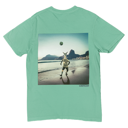 Copacabana Football Llama - Premium Tee