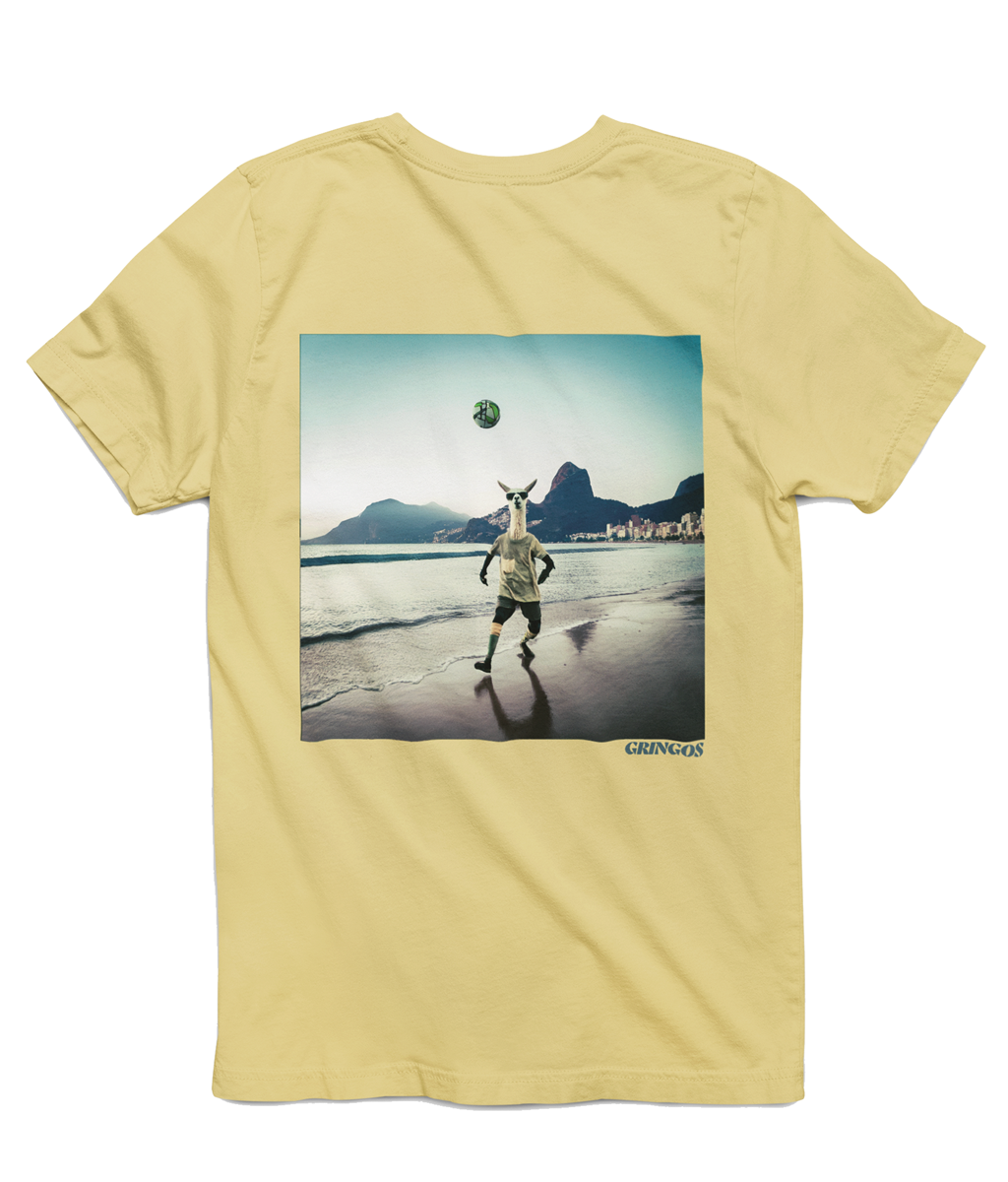 Copacabana Football Llama Tee