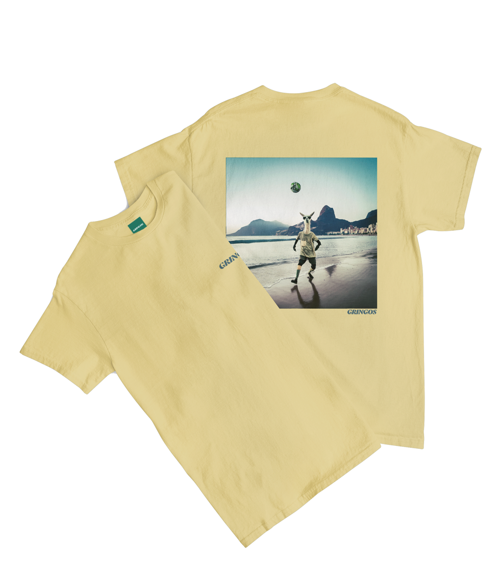 Copacabana Football Llama Tee