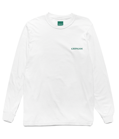 Gringos Longsleeve Tee - White