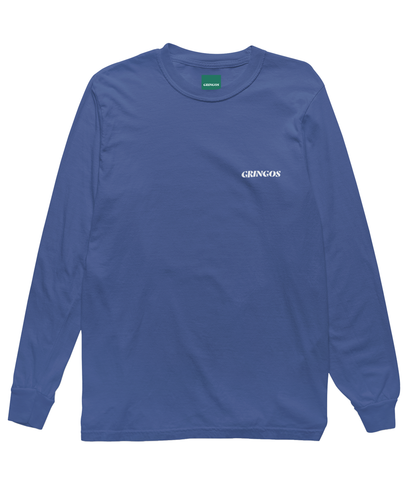 Gringos Premium Longsleeve Tee - Blue