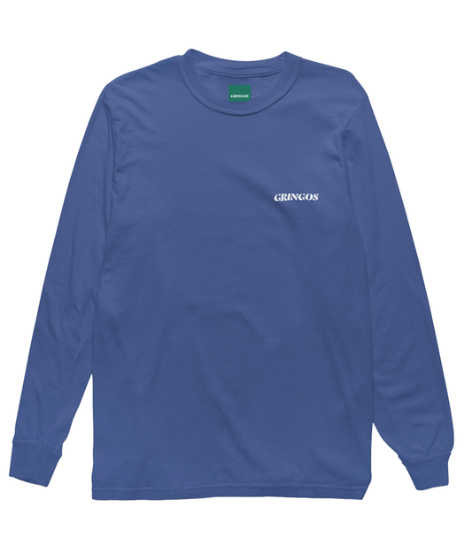 Gringos Premium Longsleeve Tee - Blue