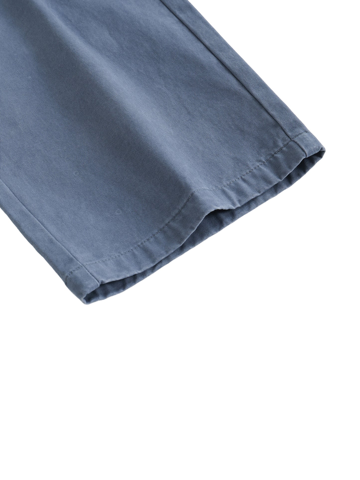 Gringos Drawstring Waist Straight-Leg Cargo Pants - Blue/Black/Green