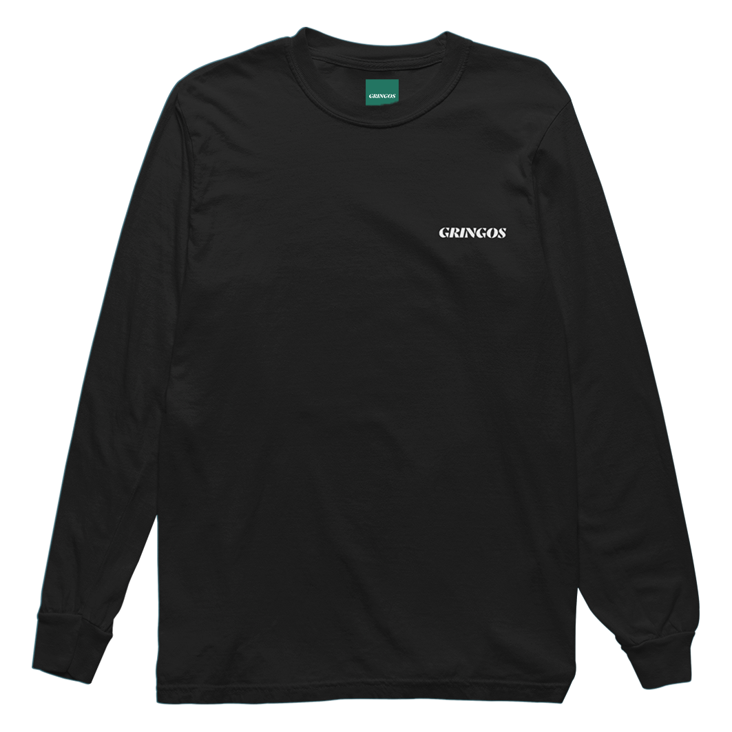 Gringos Premium Longsleeve Tee - Black