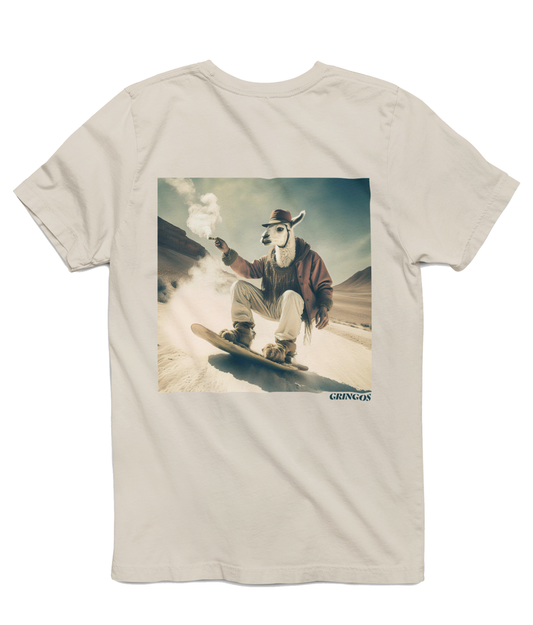 Sandboarding Llama Tee